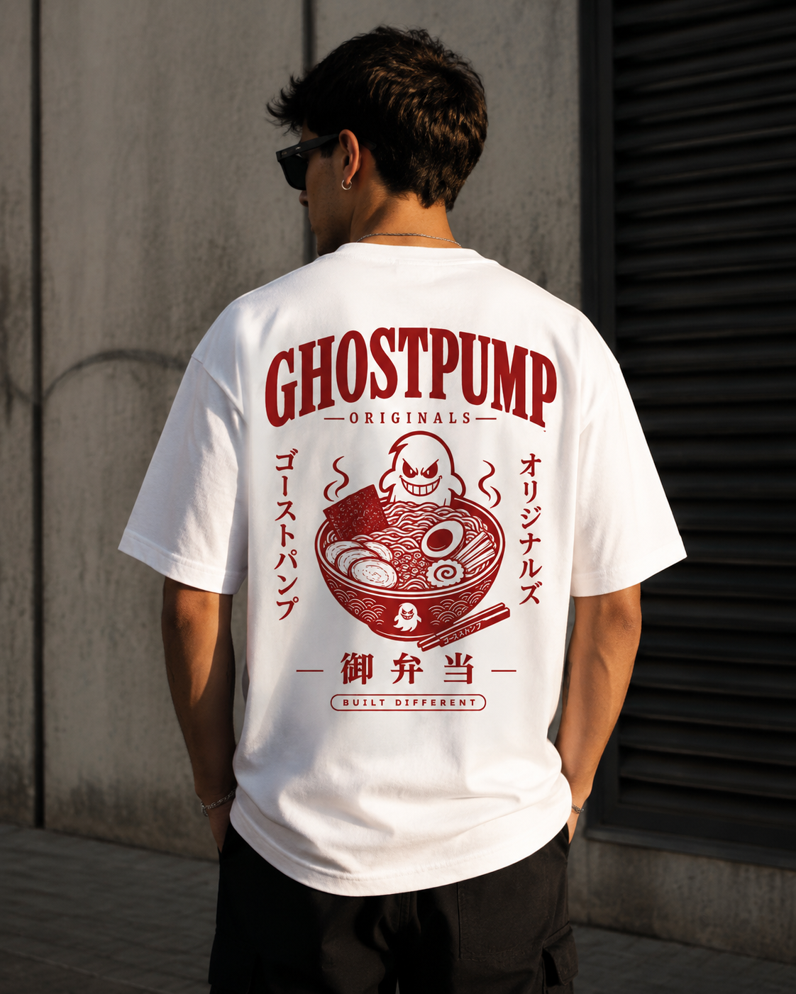 Camiseta oversize GhostPump JP