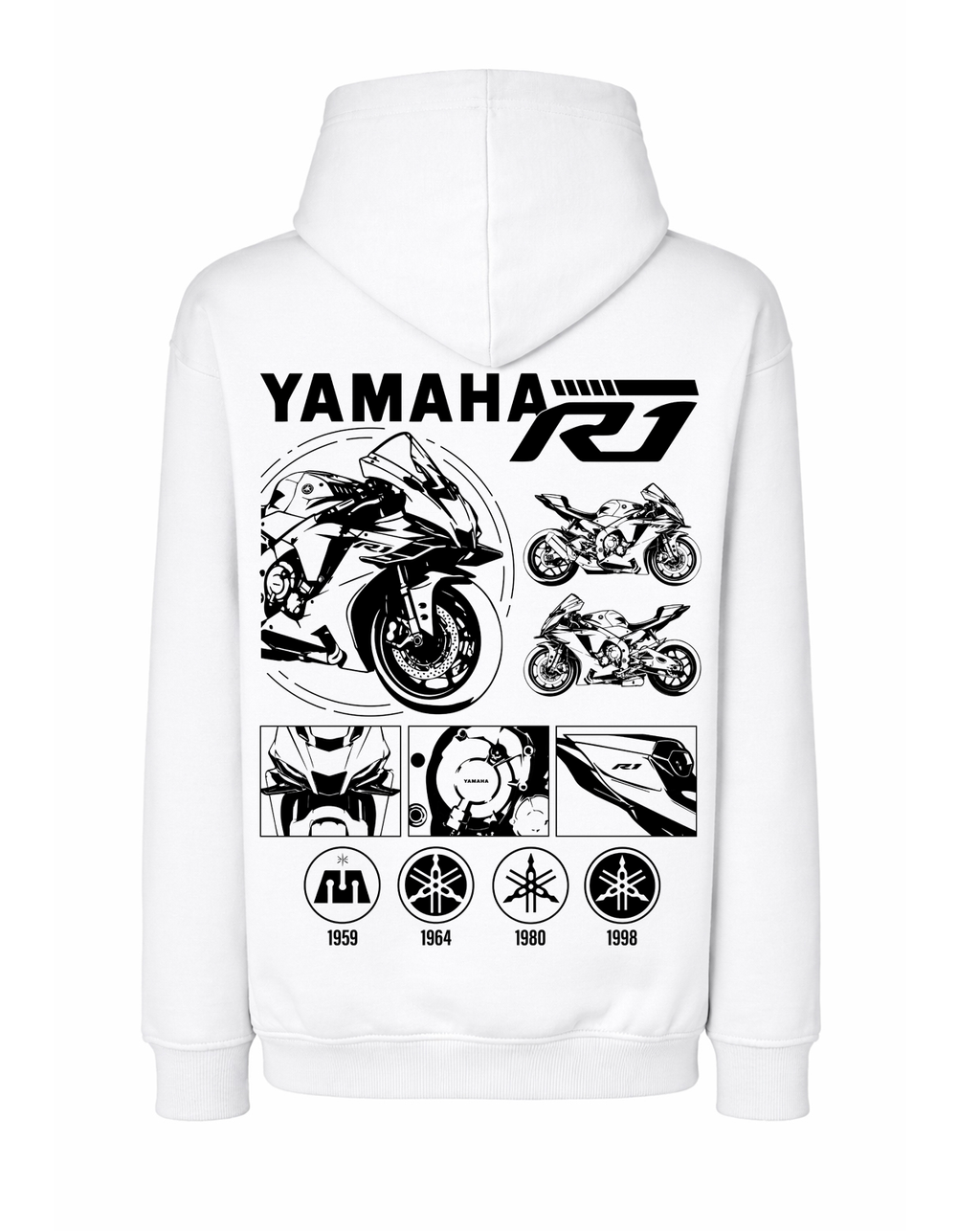 Sudadera oversize Yamaha R1