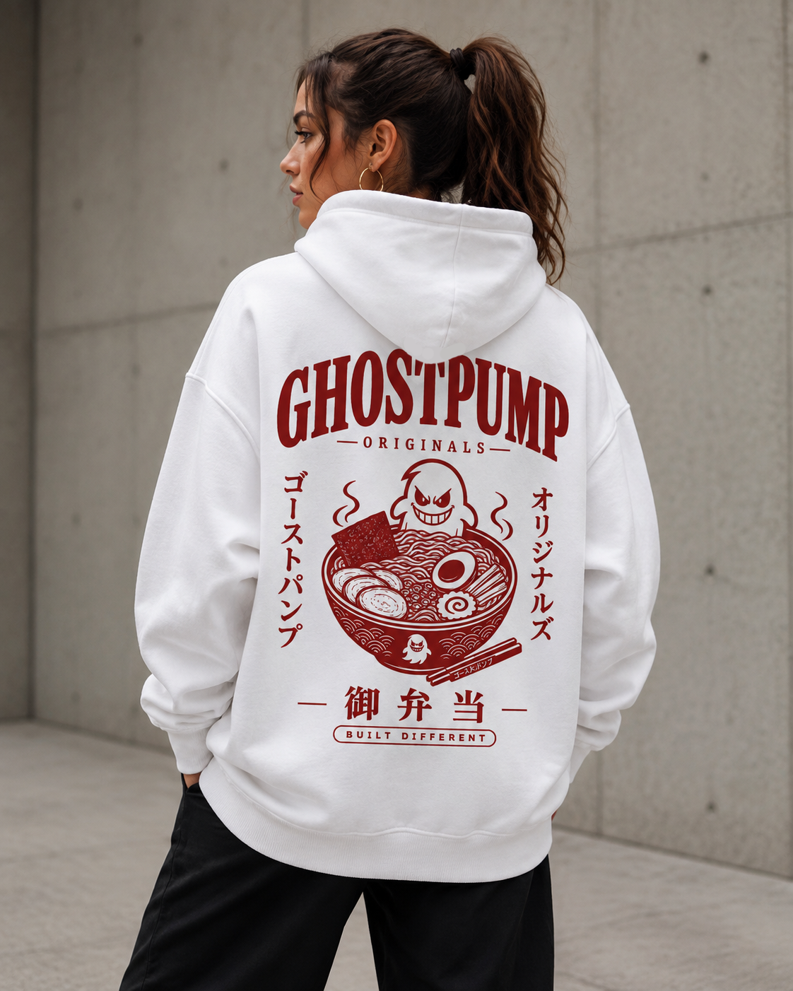 Sudadera oversize GhostPump JP
